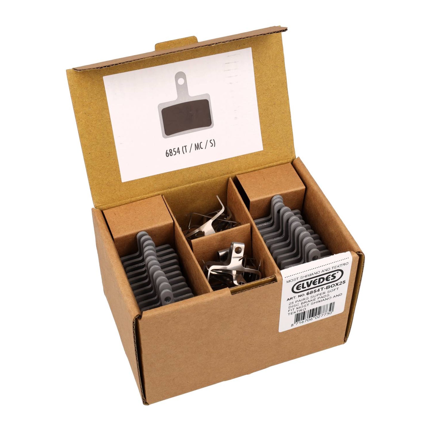 Elvedes remblok shimano tektro 6854t