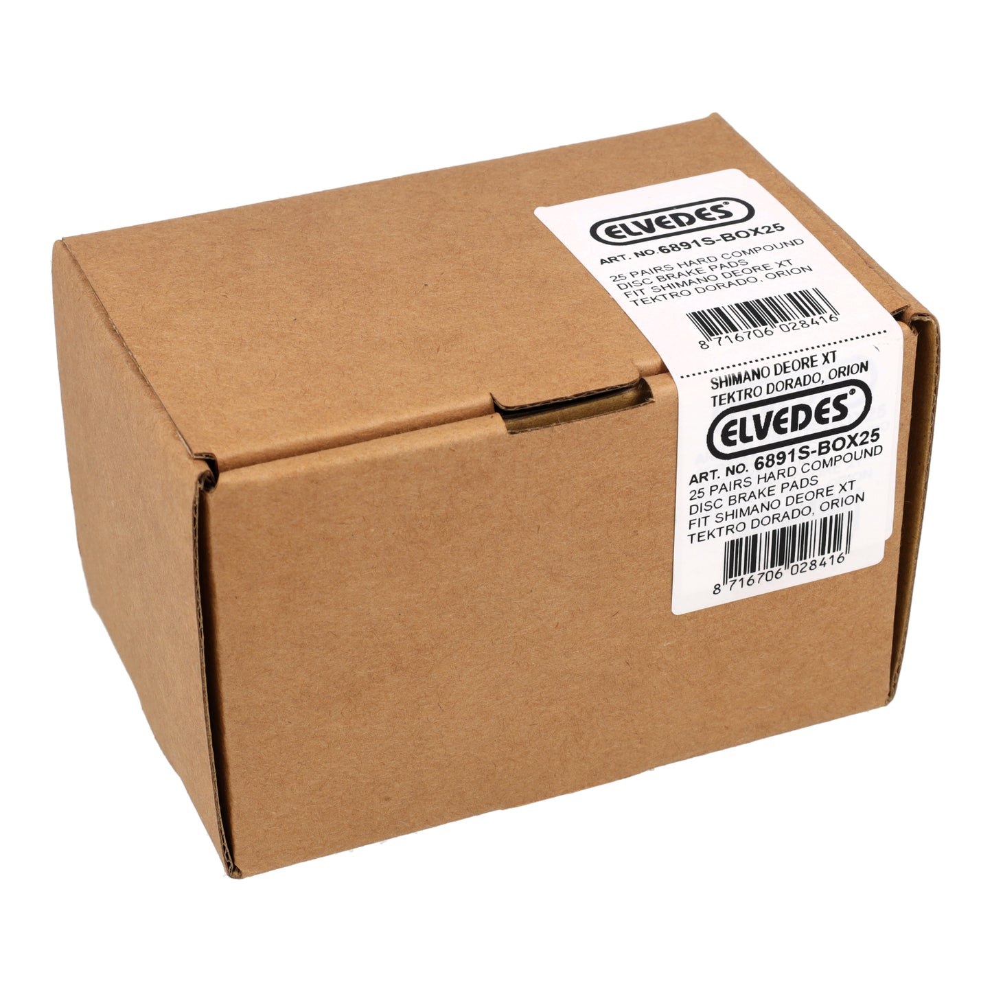 Blocco freno a disco Elvedes BR-M810 Sinterited Box (25)