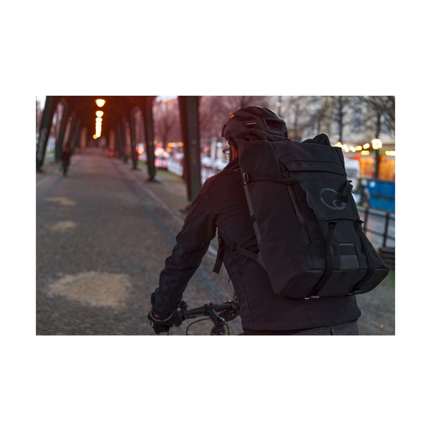 Ergon BC Correa de equipaje urbano - negro