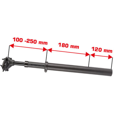 Elvedes SPSP.Seatpost Ergotec SP-10.0 34,9 mm