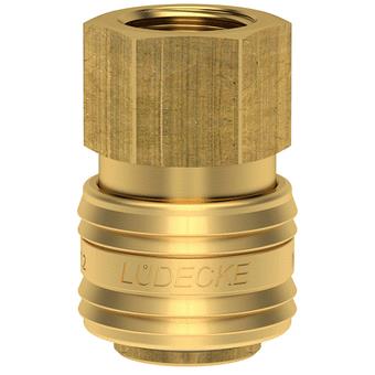 Lüdecke ludecke acople rápido 3 8 cuchilla rosca hembra.dn7.2 (euro10)