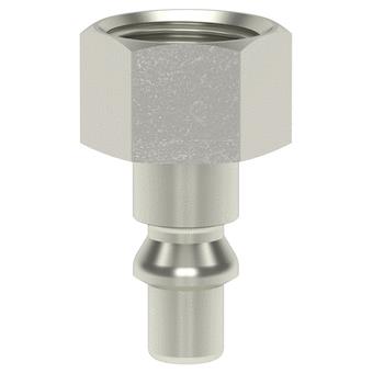 Lüdecke ludecke nipplo a innesto 3 8 filettatura femmina dn5,5