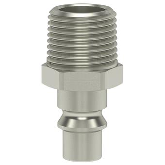 Lüdecke ludecke nipplo a innesto 3 8 filettatura maschio dn9