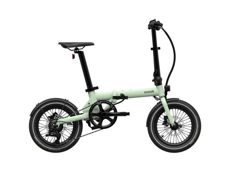 Eovolt Electric Pleging Bike Morning 16 Origins V3 Green