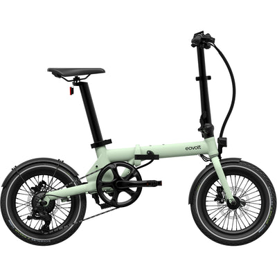 Eovolt Electric Pleging Bike Morning 16 Origins V3 Green