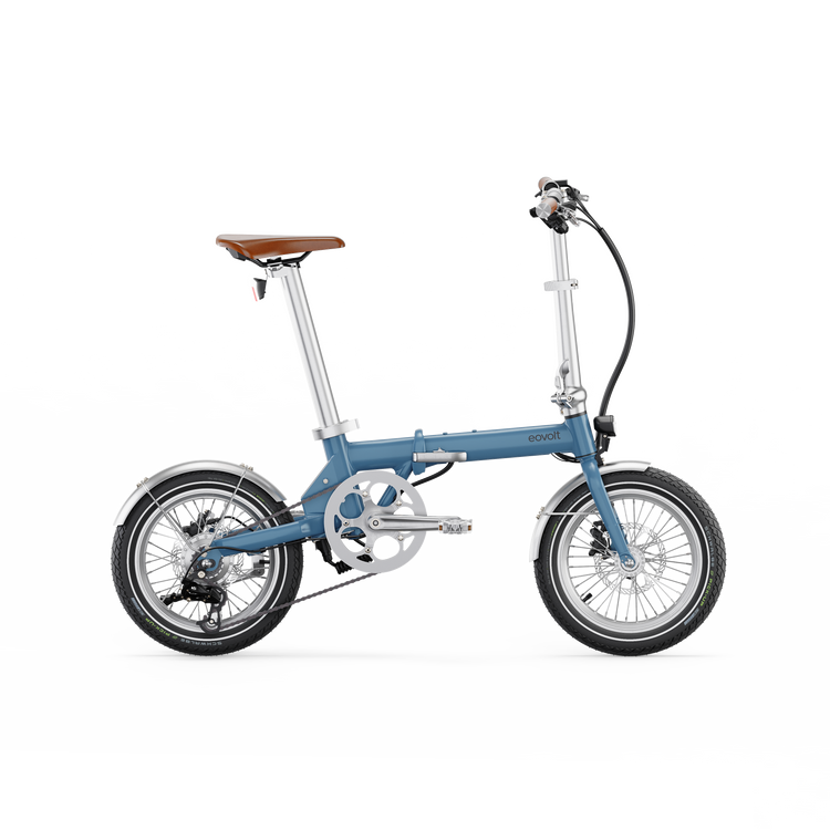 Eovolt elektrische vouwfiets morning 16 vintage v3 blauw