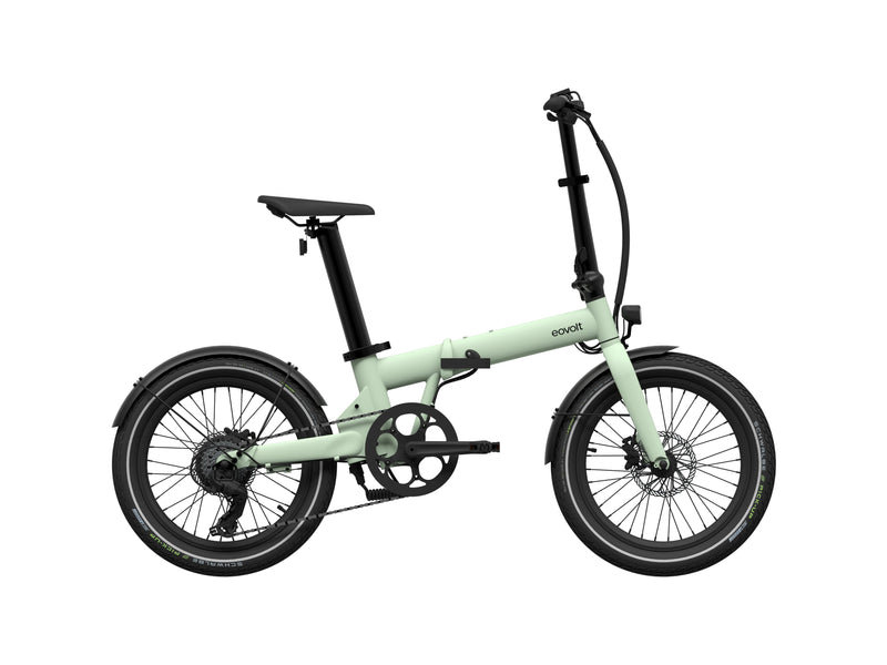 Bike pieghevole elettrico Eovolt pomeriggio 500 20 v3 verde