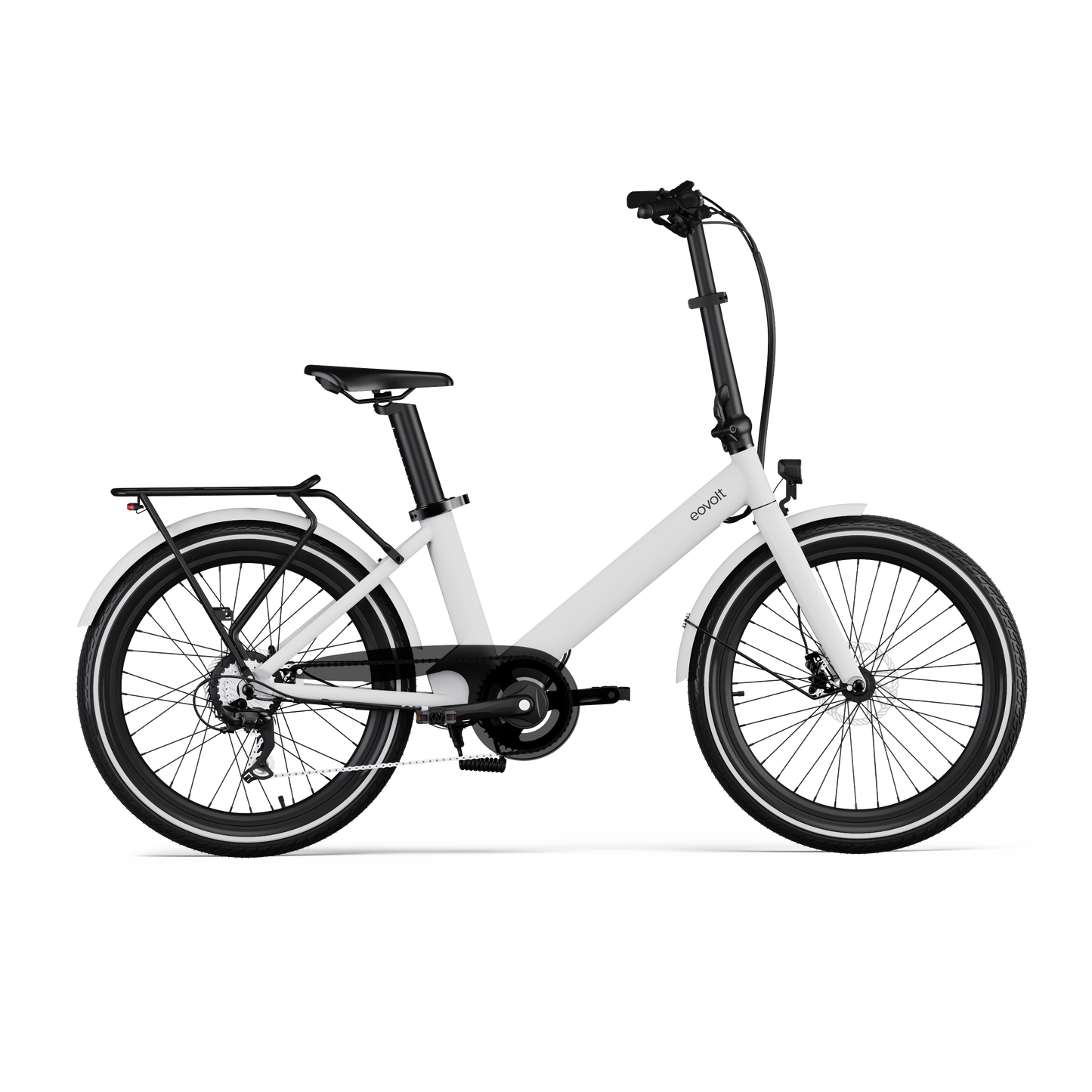 Eovolt Electrical Compact Bike Evening 24 V2 Gray