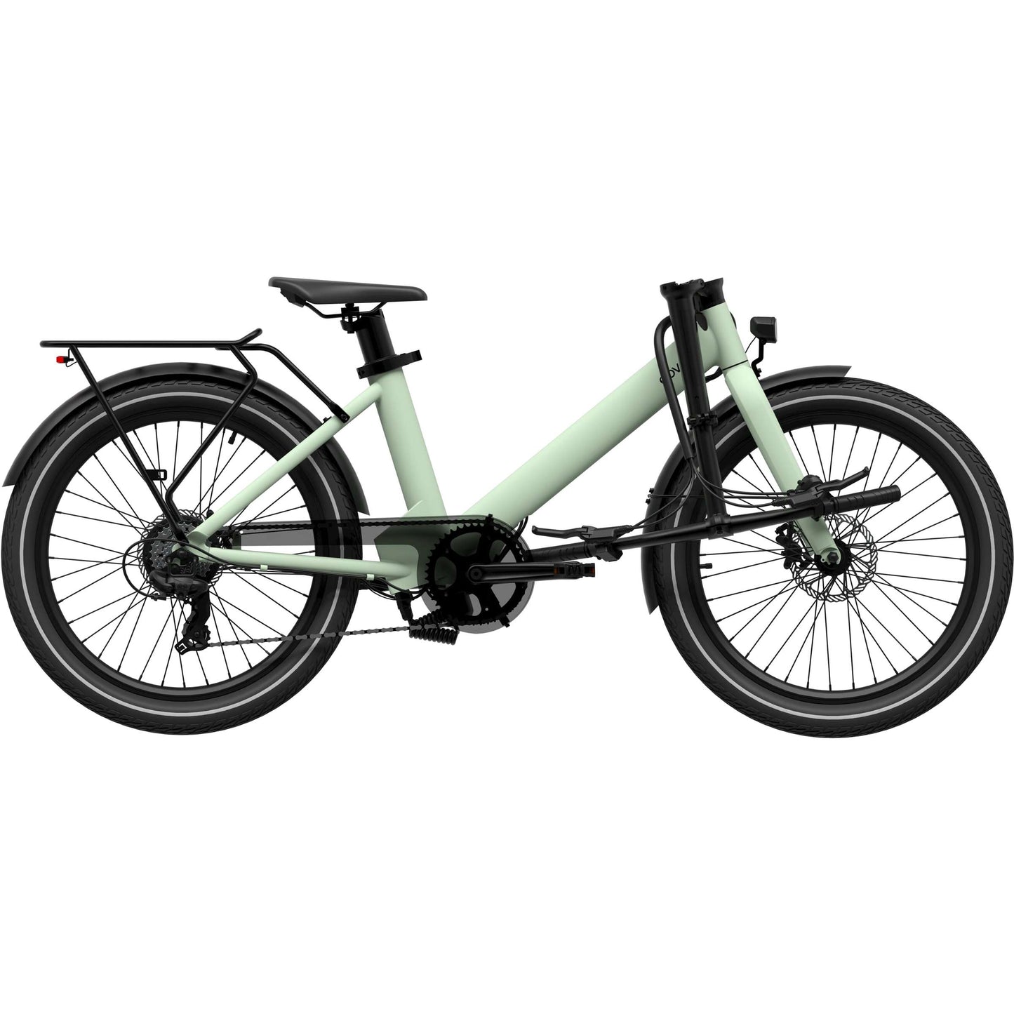 Eovolt Electrical Compact Bike Evening 24 V2 Verde