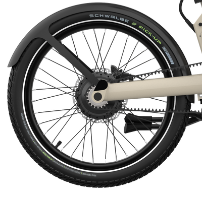 EOVOLT Rueda trasera de doble velocidad Tarde PRO Black
