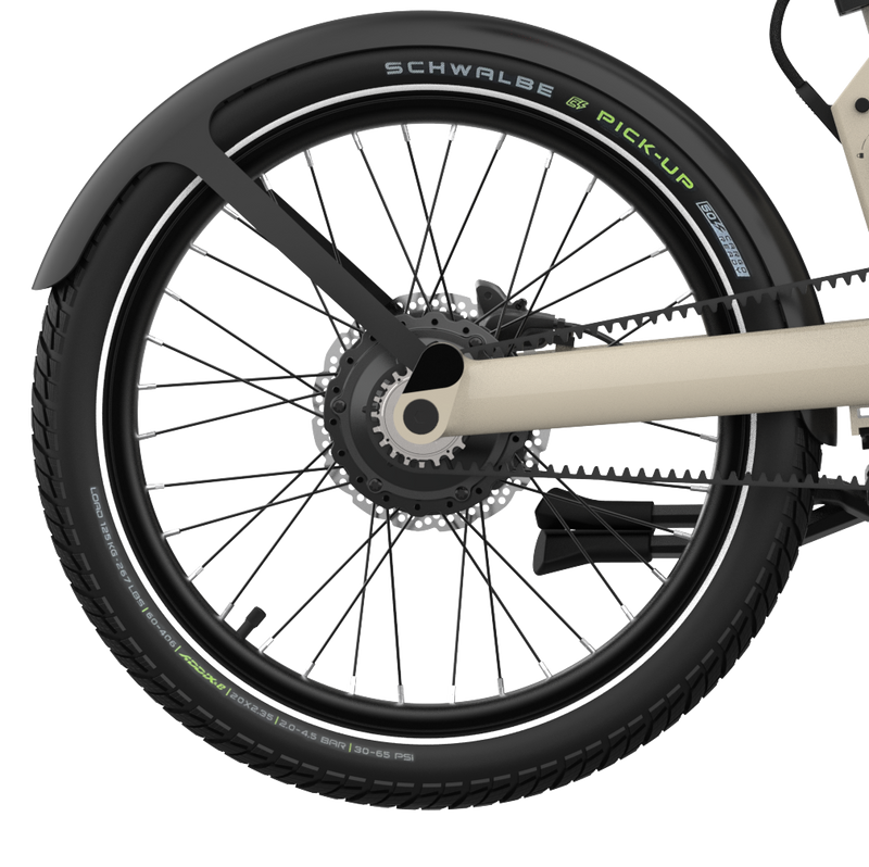 EOVOLT Rueda trasera de doble velocidad Tarde PRO Black
