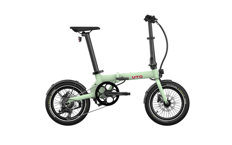 Bici pieghevole elettrica UTO OG16 V0 Green