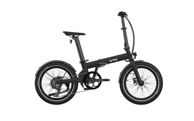 Bicicleta eléctrica plegable uto og20 v0 negra