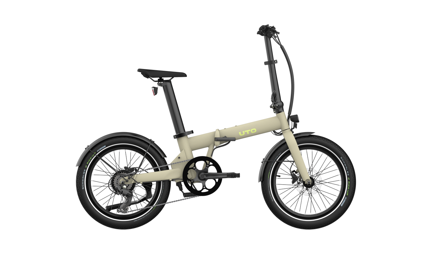 Bici pieghevole elettrica UTO OG20 V0 sabbia