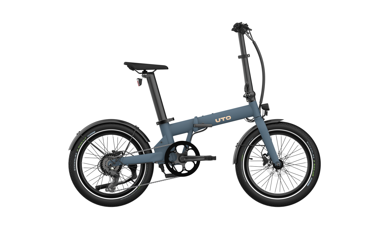 Bicicletta elettrica pieghevole Uto og20 500 v1 blu