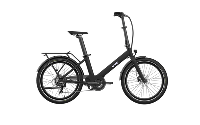 Bicicleta eléctrica compacta uto og24 v1 negra