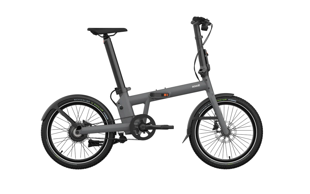 Eovolt elektrische vouwfiets afternoon pro 20 v0 grijs
