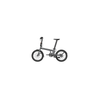 Bici pieghevole elettrica Eovolt Pro 20 V1 Grigio