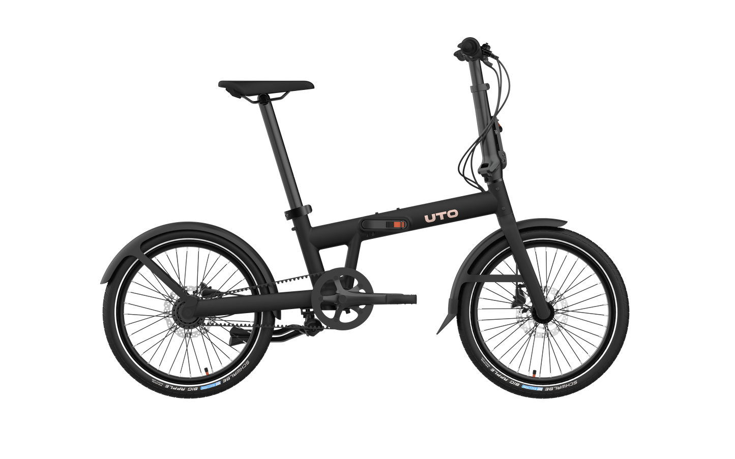 Uto plegable bicicleta pro20 ne v0 negro