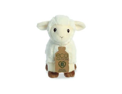 Eco nation peluche abbraccio agnello 20 cm