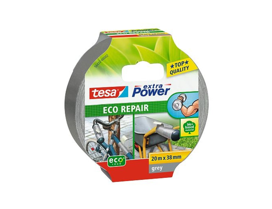 Tesa reparatietape wit - 10m x 38mm