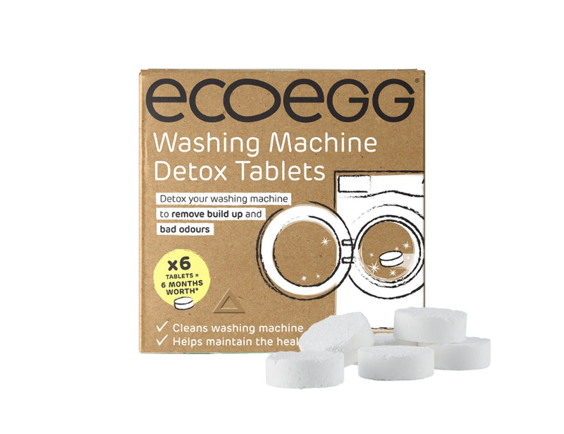 Tabletas de limpieza de la lavadora Ecoegg