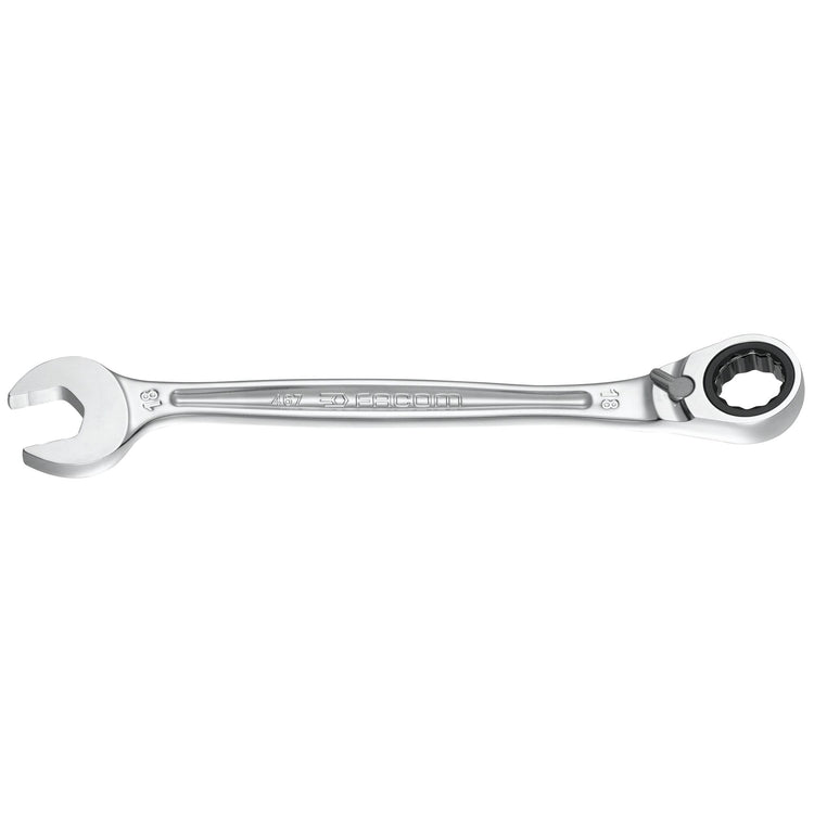 Facom 467b - ultra grip ratelringsteeksleutels | metrische maten - 467b.24pb