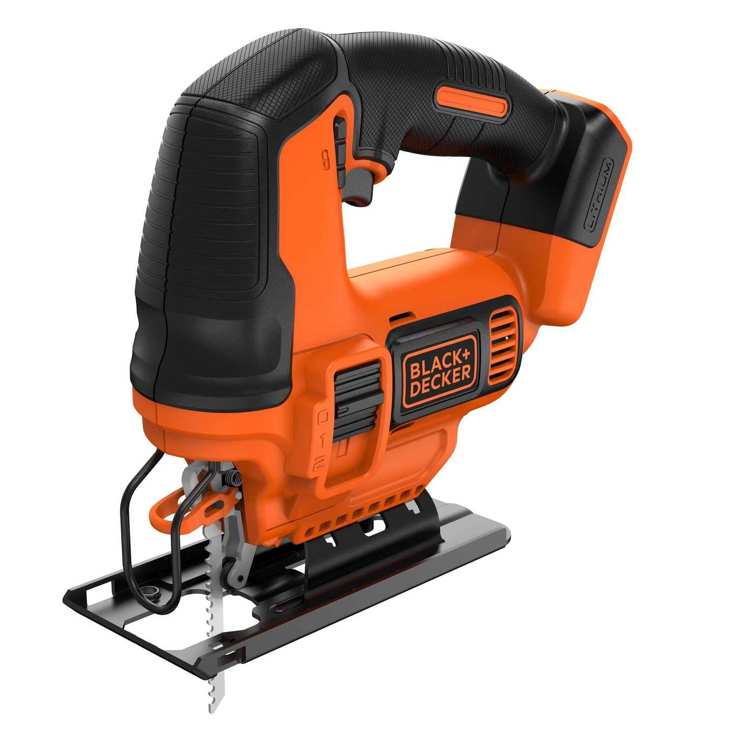 Seghetto alternativo a pendolo Black+decker bdcjs18n 18v | senza batteria e caricabatterie | 1x lama per sega - bdcjs18n-xj