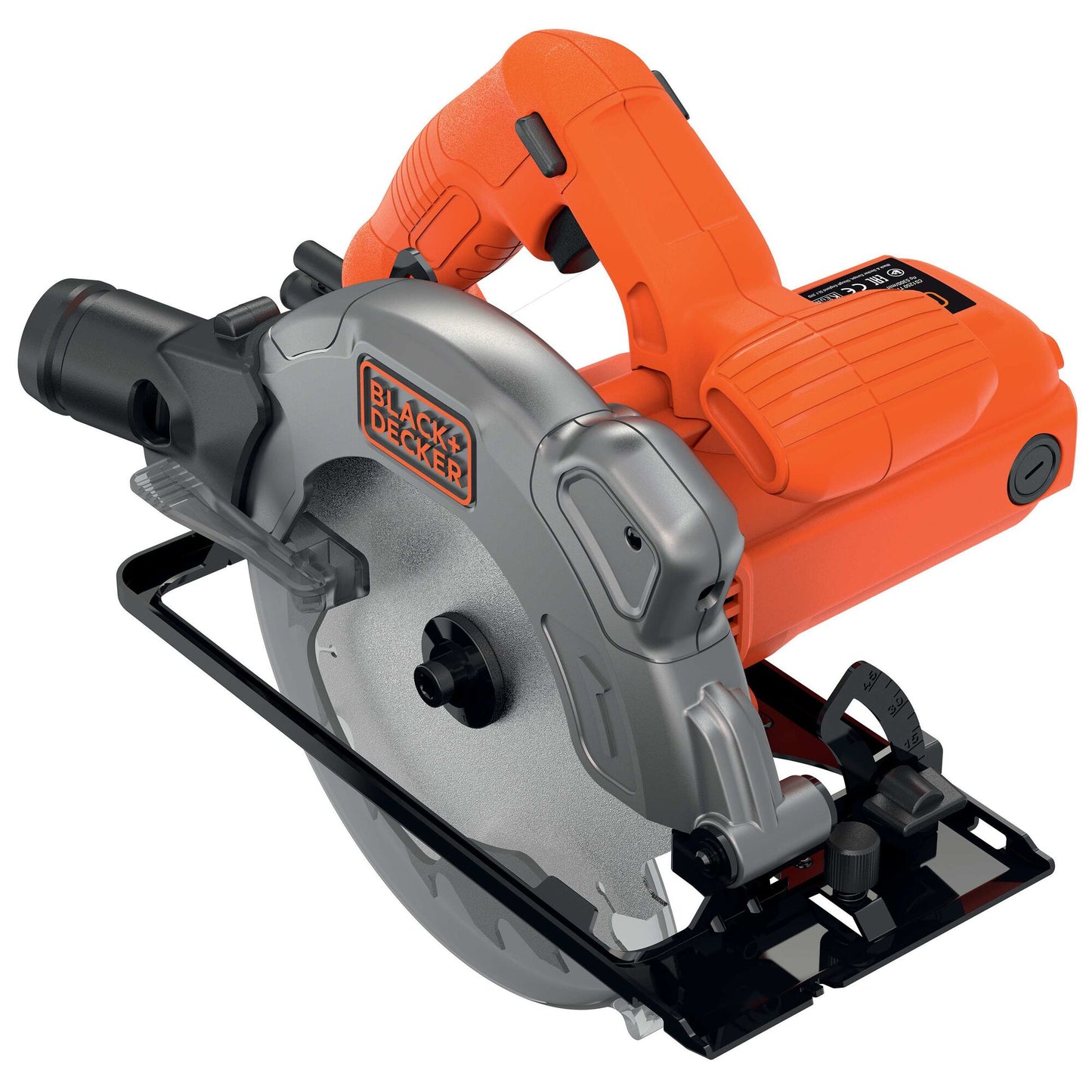 Sierra circular black+decker cs1250l 1250w 190mm | 1x hoja de sierra | guía longitudinal - cs1250l-qs