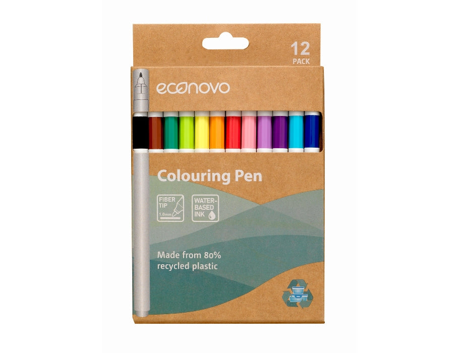 ECONOVO MARKERS - Colorato - 12 pezzi