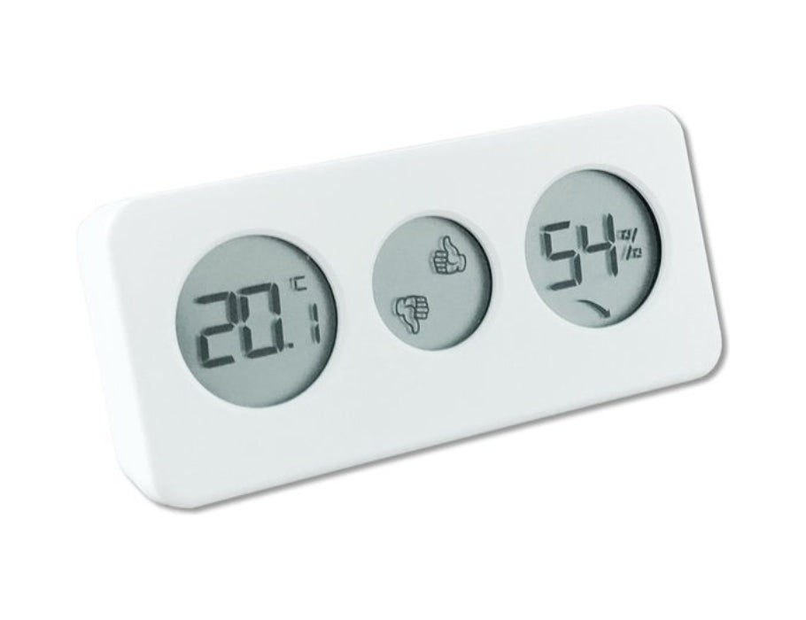 Ecosavers Hygrometer Termometer LCD