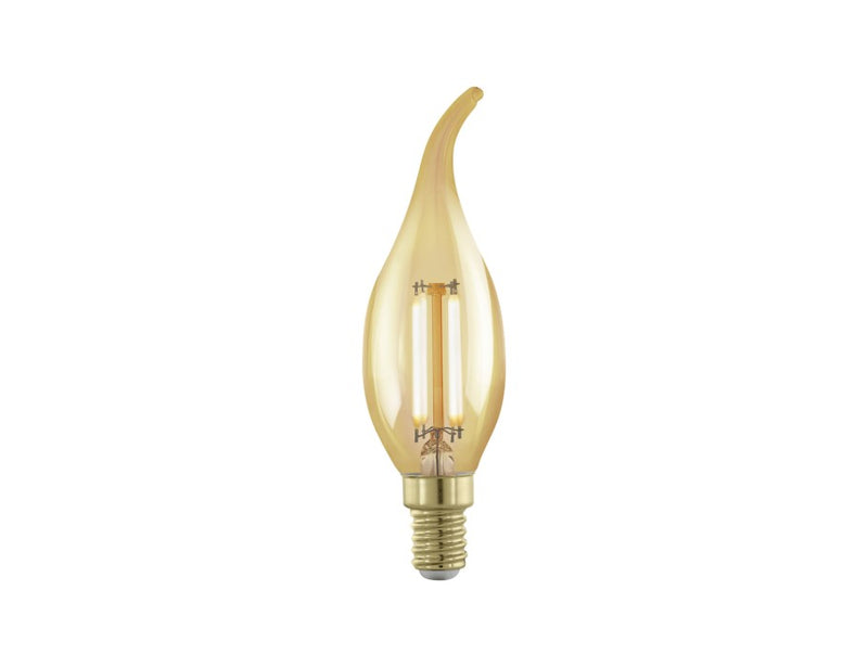 Lampada a led Eglo Cander con punta E14 320 lm ambra 1700 K Dimmabile