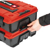 Einhell e-case s-f gereedschapskist (zwart rood)