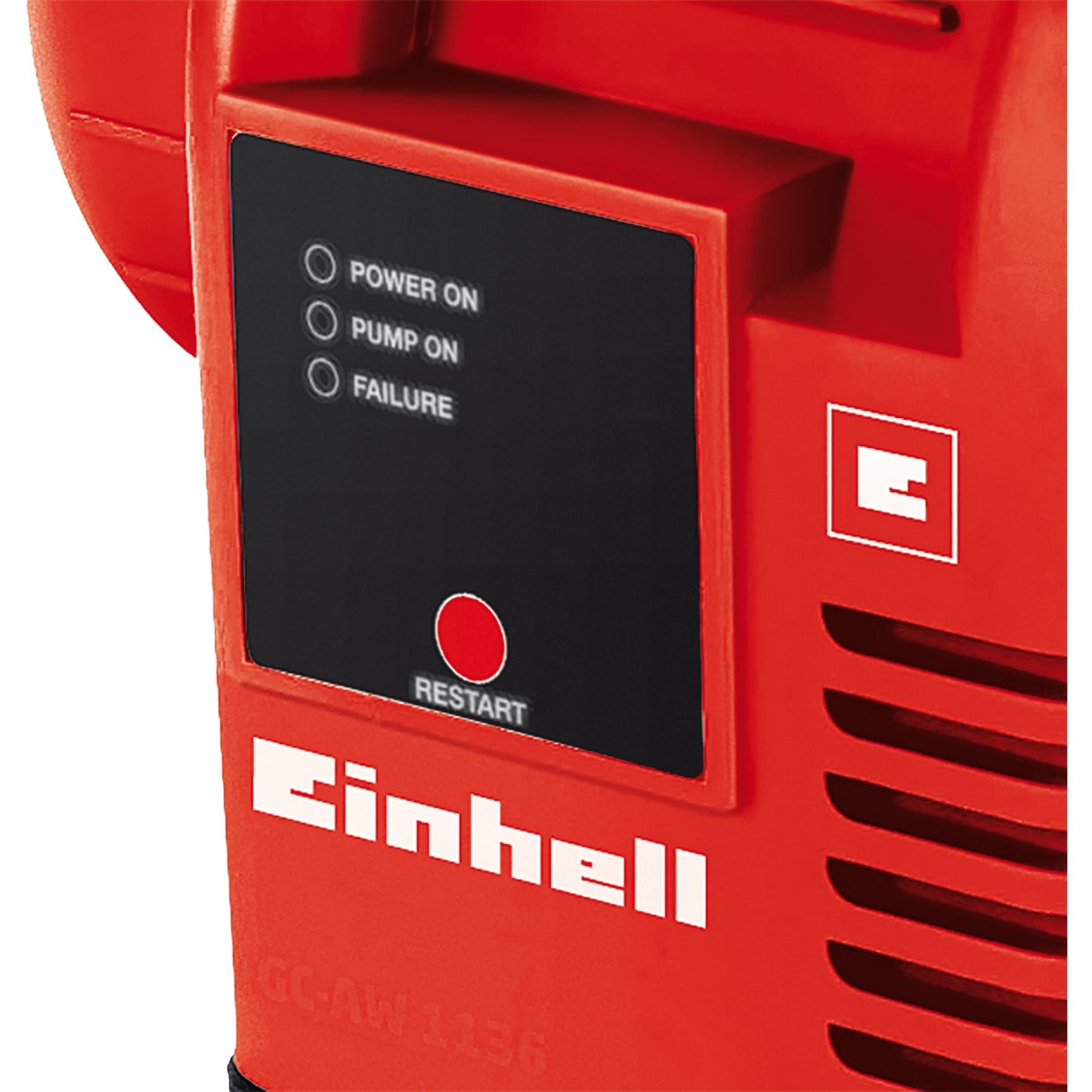 Einhell huiswaterautomaat gc-aw 9036 pomp (rood zwart)