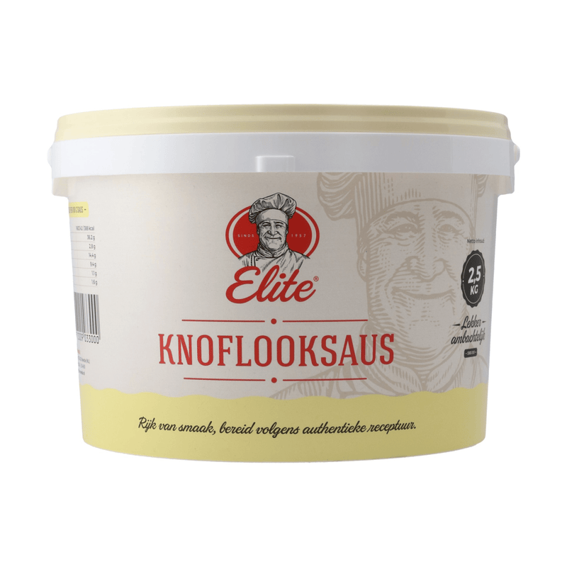 Salsa all'aglio Elite (2,5 chili)