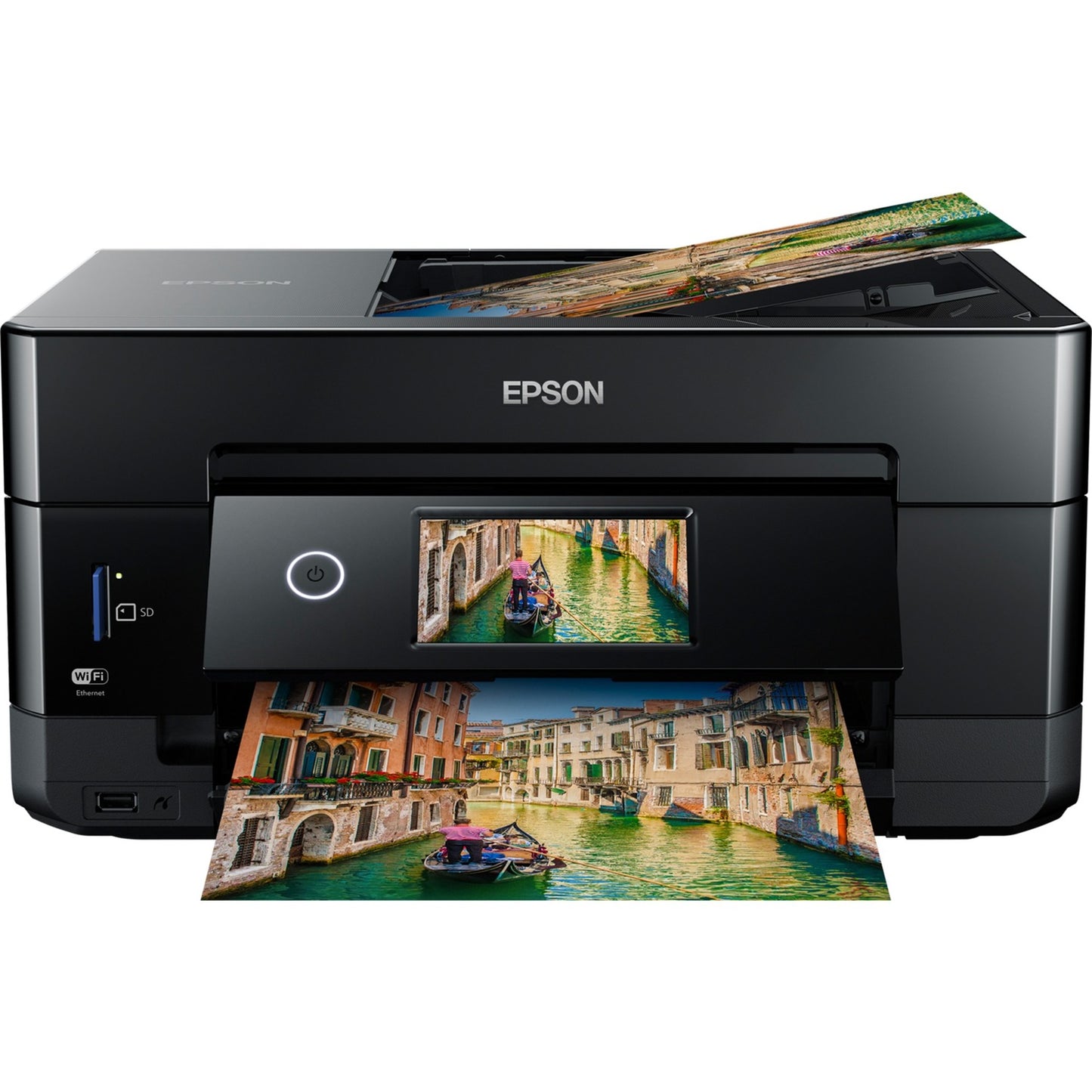 Epson expression premium xp-7100 all-in-one inkjetprinter (zwart, scannen, kopiëren, lan, wi-fi)