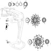 Sram schaltwerk apex xplr rear derail. apex xplr 10 11-44t