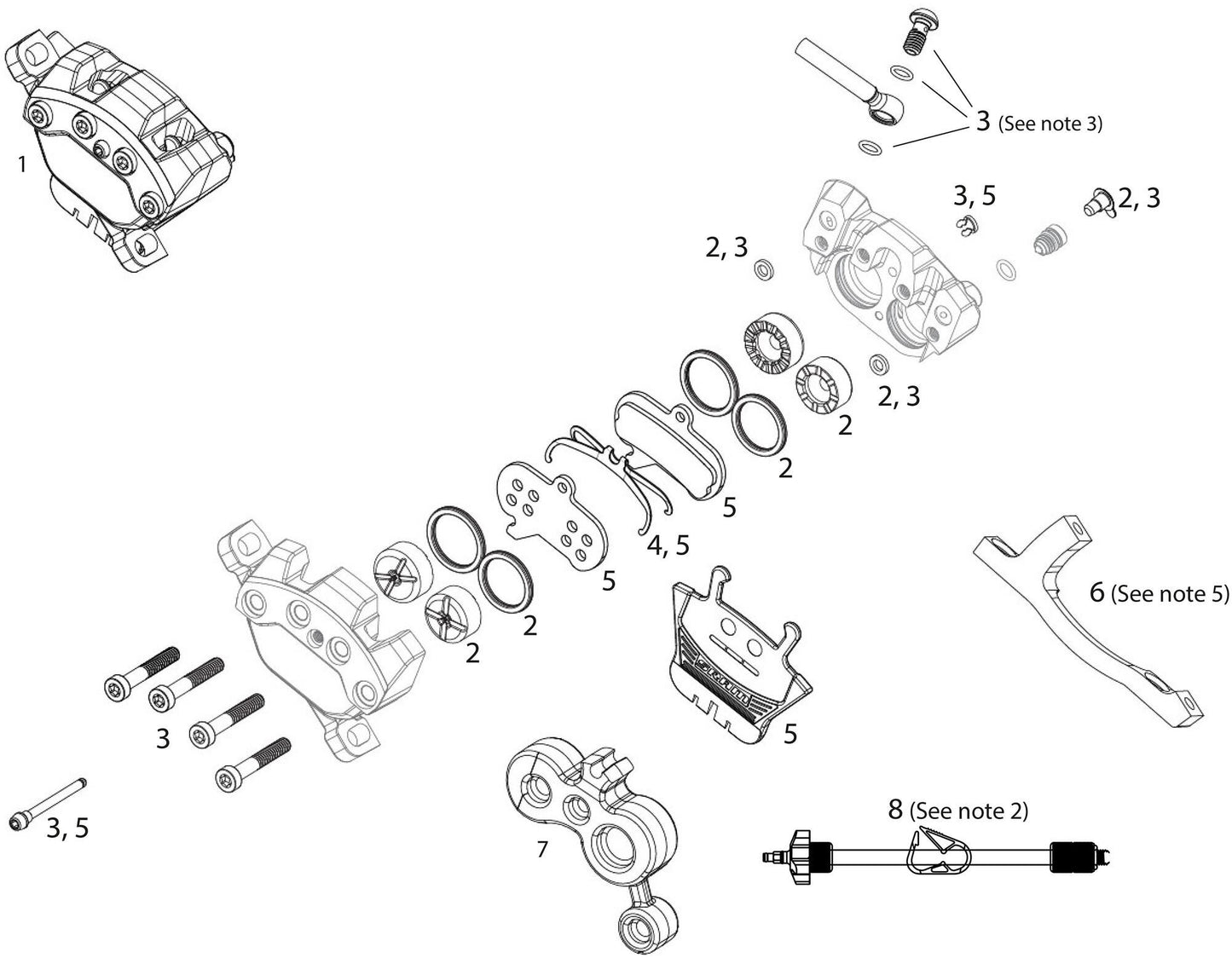 Freno a disco sram maven argento fr. 950 mmm