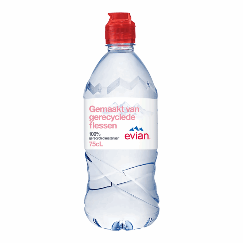 Tappo acqua minerale Evian (6x 75cl)