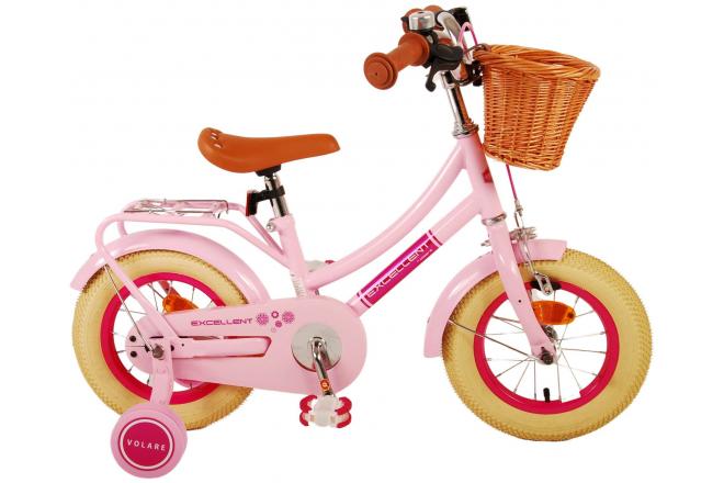 Vlatare eccellente bicicletta per bambini - ragazze - 12 pollici - rosa