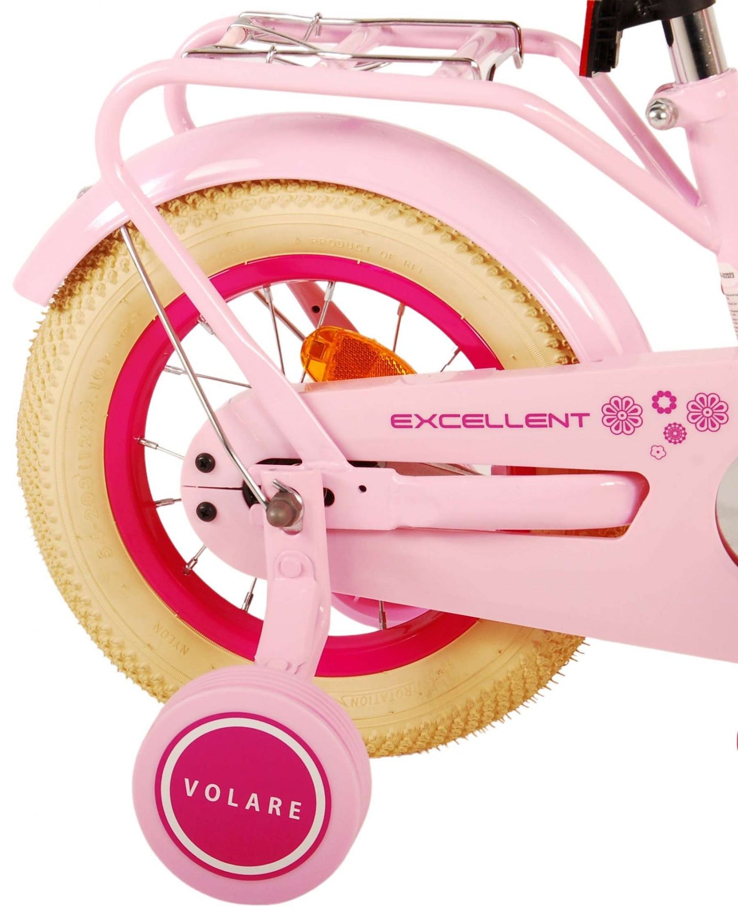 Vlatare eccellente bicicletta per bambini - ragazze - 12 pollici - rosa