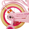 Volare volare bici per bambini ragazze da 14 pollici di rosa