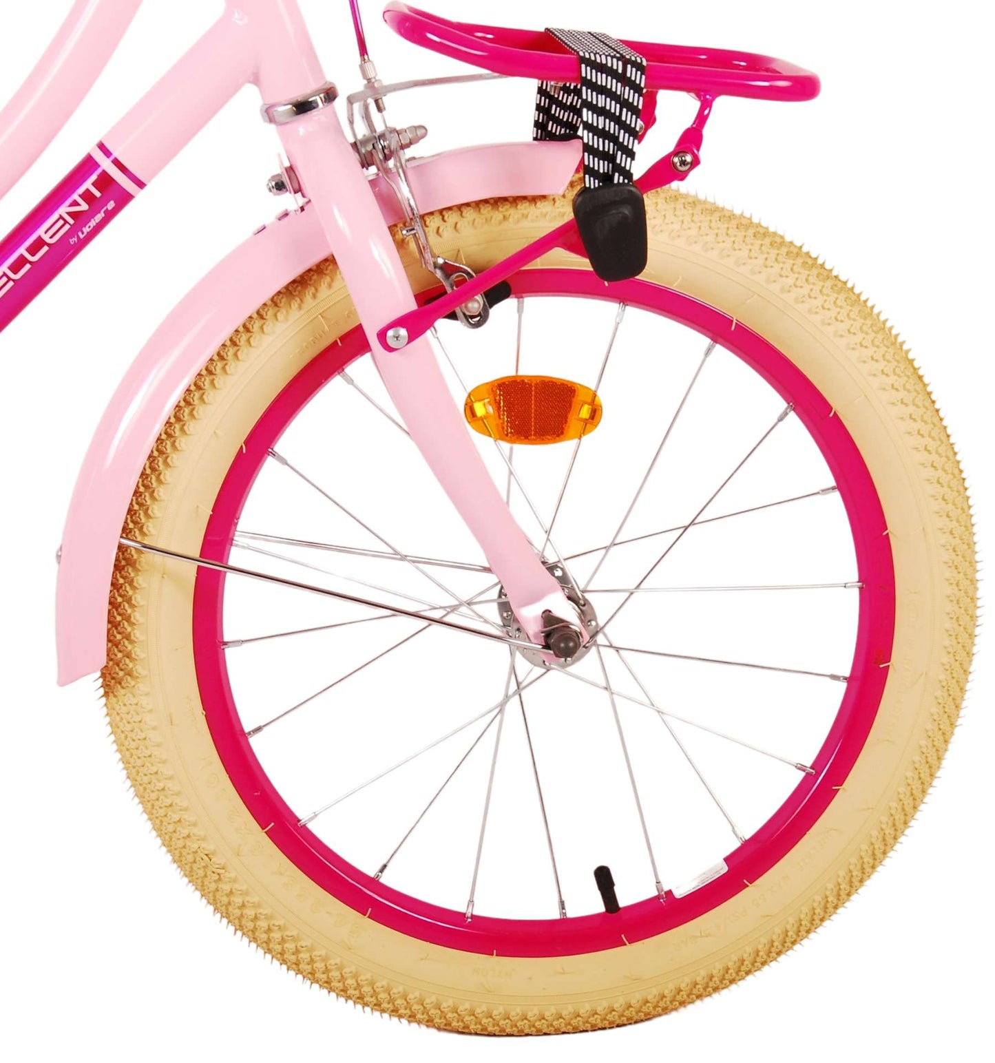 Virerare Eccellente bicicletta per bambini - ragazze -18 pollici - rosa - 95% assemblato