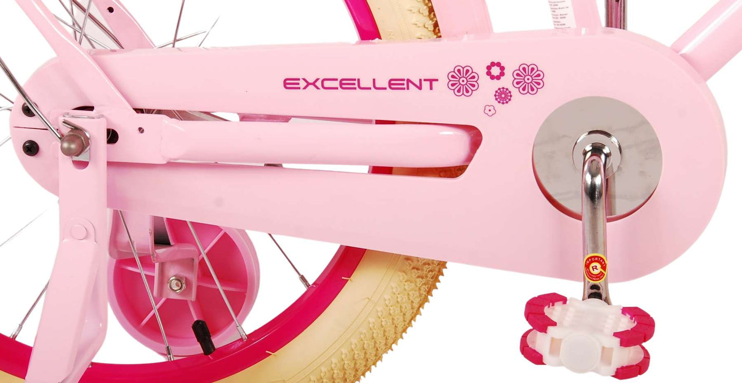 Virerare Eccellente bicicletta per bambini - ragazze -18 pollici - rosa - 95% assemblato