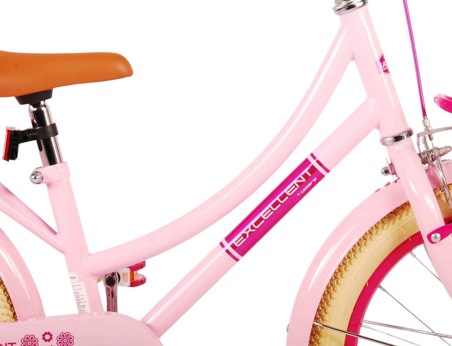 Virerare Eccellente bicicletta per bambini - ragazze -18 pollici - rosa - 95% assemblato