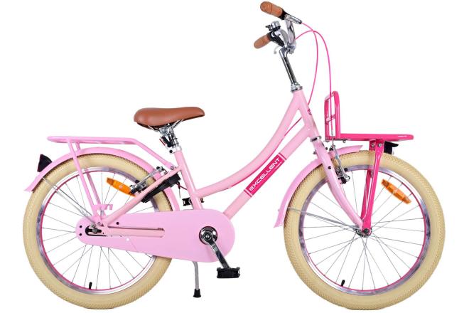 Vlatare Eccellenti biciclette per bambini - Girls - 20 pollici - Pink - Freni a due mani