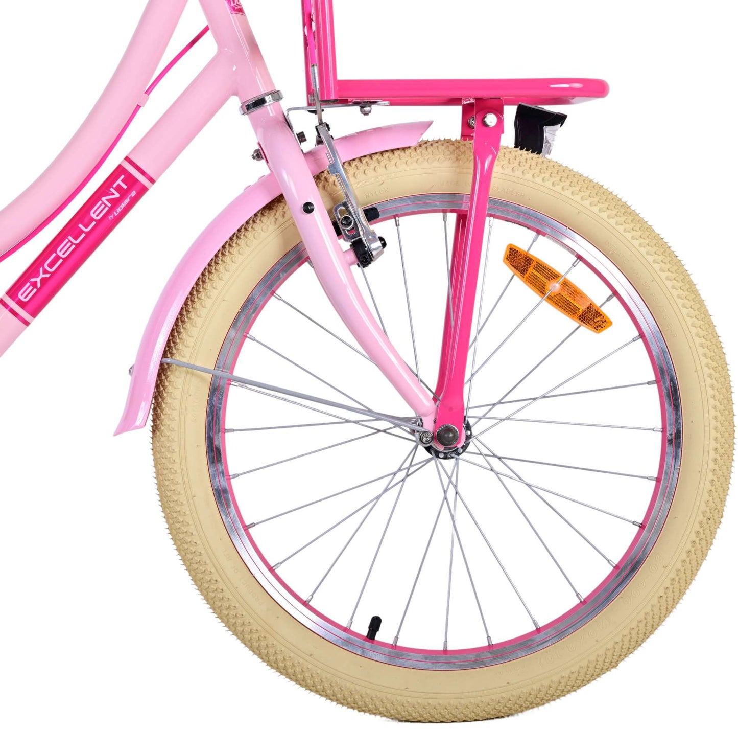 Vlatare Eccellenti biciclette per bambini - Girls - 20 pollici - Pink - Freni a due mani