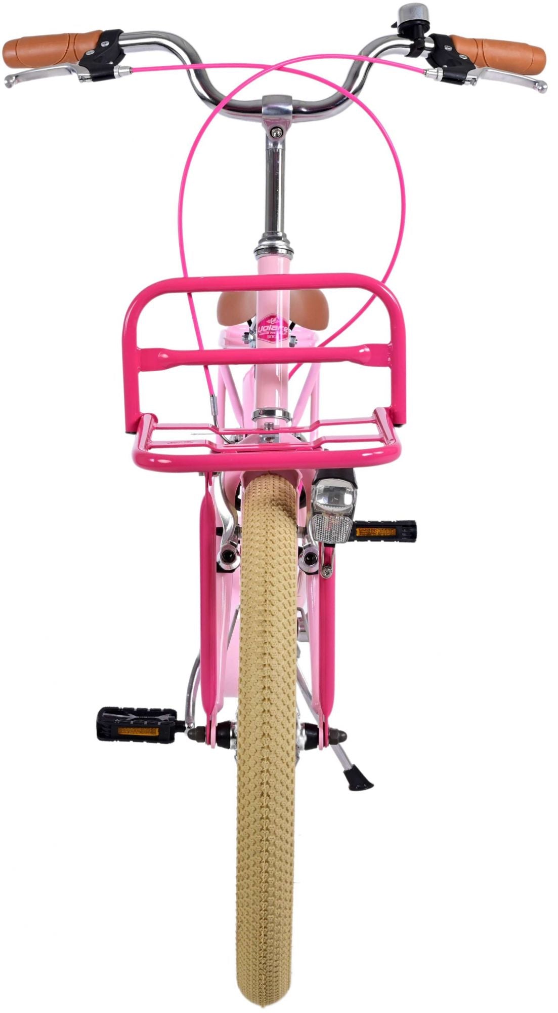 Vlatare Eccellenti biciclette per bambini - Girls - 20 pollici - Pink - Freni a due mani