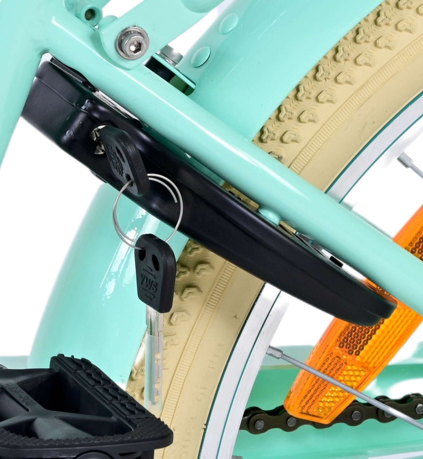Volare Volare Children's Bike Girls de 20 pulgadas Verde