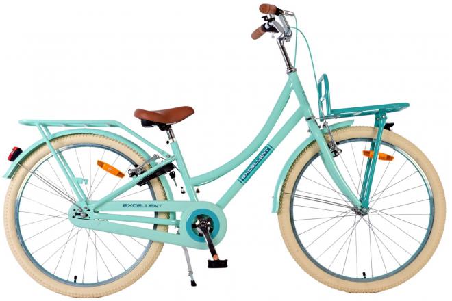Volare Excelente bicicleta para niños - niñas - 24 pulgadas - verde - dos frenos de mano